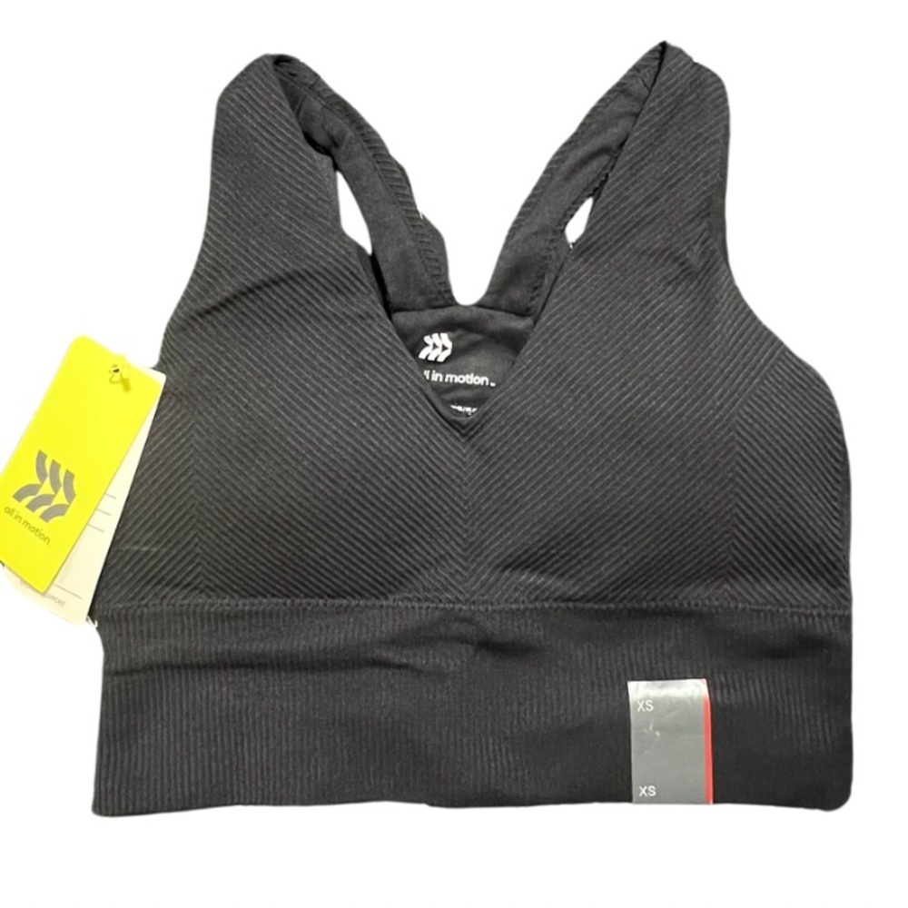 All in Motion Medium Support Seamless Sports Bra – XS – NWT